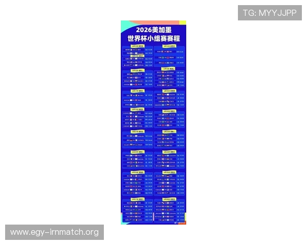 2026年世界杯小组赛赛程安排及各组球队晋级形势全景解读